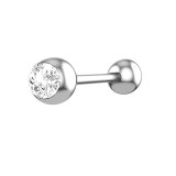 Flower Stud Barbell Piercing Bar Stainless Steel Tongue Rings 20177040112