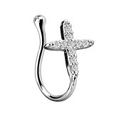 Women  Medical Titanium Nose Ring Fake Nose Rings 201806130819