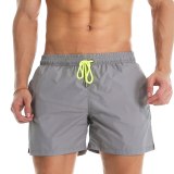 Men Summer Solid Breathable Quick Dry Swim Short Shorts #001324