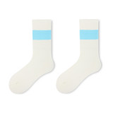 Women's White Striped Socks XX2100718