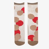Women Striped Dot Printed Cartoon Socks XX2203041