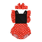 Summer Girl Lovely Button Ruffled Bodysuits Bodysuit Outfit Outfits L11829