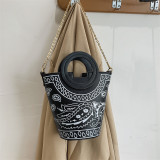 Fashion Tie Dye Chain Handbags 896576