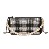 Fashion Rhinestone Women Shiny Pearl Party Clutch Handbags 5819210