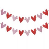Red Heart Letters Happy Valentine's Party Supplies JQ-11189-12