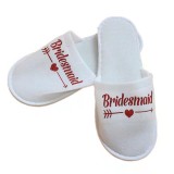 Bride Bridsmaid Gold Gilding Letter Slippers Slides JQ-27889
