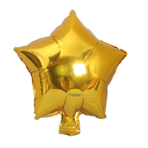 18 Inch Five Pointed Star Metal Wedding Party Holiday Balloon