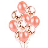 Rose Gold Heart Balloon Foil Champagne Balloon
