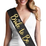 Party Product For Hen Party Wedding Bridal Shower Gold Letter JQ-00112