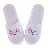 Bride Bridsmaid Gold Gilding Letter Slippers Slides JQ-27889