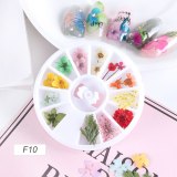 Natural Dry Flower Nail Art 3D Patch
