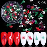 Christmas Special Snowflake Bells Stars Nail Patch