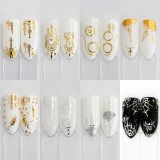 30 Sheets Nail Art Stickers Set Different Styles Nail Water Transfer Sticker