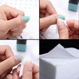 Remover Wipe Lint Free Nail Art Cotton Soft Napkin Paper