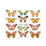 Water Decals Nail Art Stickers Butterfly Nail Art Foil For Manicure Nail STZ982-101728