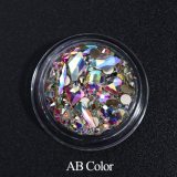 Mixed 3D Rhinestones Nail Art Decorations Crystal Nail Patch