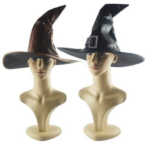 Women Men Adult  Halloween Wizard Witch Hats