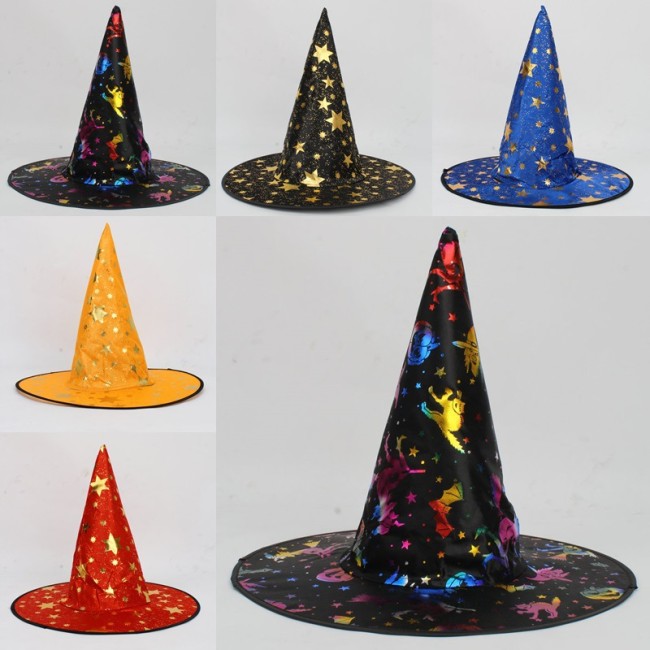 Halloween Masquerade Props Bar Decoration Witch Hat