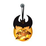 Halloween LED Pumpkin Haunted House Bat Lights Pendant Decorations