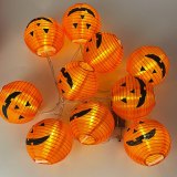 LED Halloween Pumpkin Lantern String Festival Decoration Battery Lights 19210-NGD