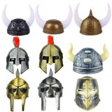 Holiday Ball Hat Props Toys Medieval Knight Warrior Helmet Hat