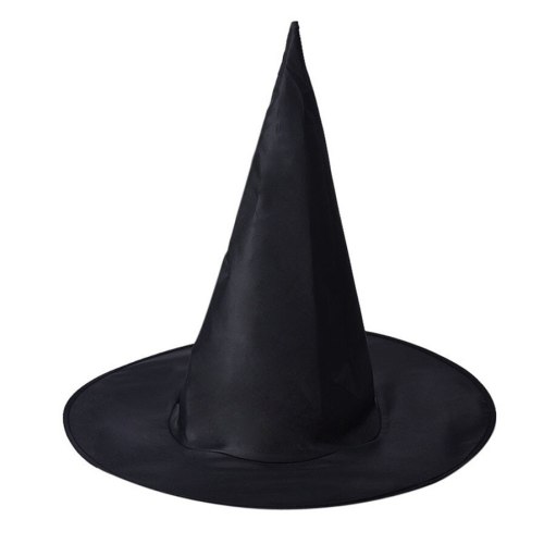 Adult Women Black Witch Hat For Halloween Costume