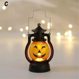 Halloween Pumpkin Lantern Funny LED Light Lamp Skull ZTDQ-Y12