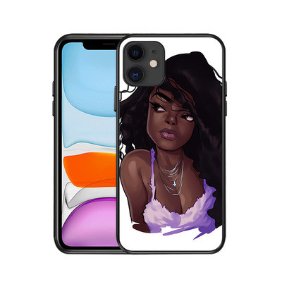Fashion Black Girl Phone Case
