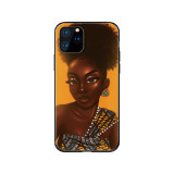 Cartoon Painting Gentle Girls Matte Soft TPU Mobile Phone Case