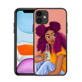 Fashion Black Girl Phone Case