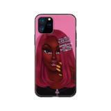 Cartoon Painting Gentle Girls Matte Soft TPU Mobile Phone Case