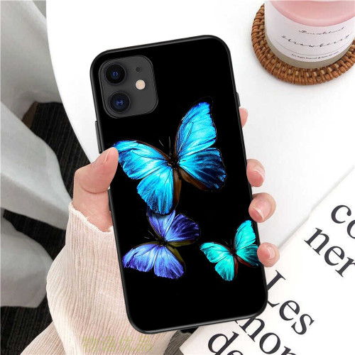Clear Bling Butterfly Anti-Scratch Soft Durable Phone Case