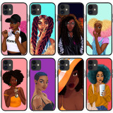 Fashion Black Girl Phone Case