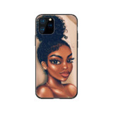 Cartoon Painting Gentle Girls Matte Soft TPU Mobile Phone Case