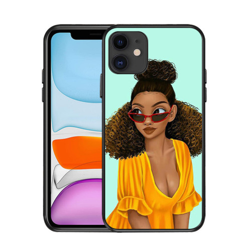 Melanin Poppin Hot Sale Black Girl Phone Case
