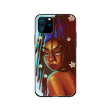 Cartoon Painting Gentle Girls Matte Soft TPU Mobile Phone Case
