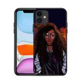 Fashion Black Girl Phone Case