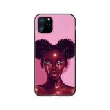 Cartoon Painting Gentle Girls Matte Soft TPU Mobile Phone Case