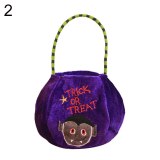 Halloween Pumpkin Witch Treat or Trick Candy Handbags W100415