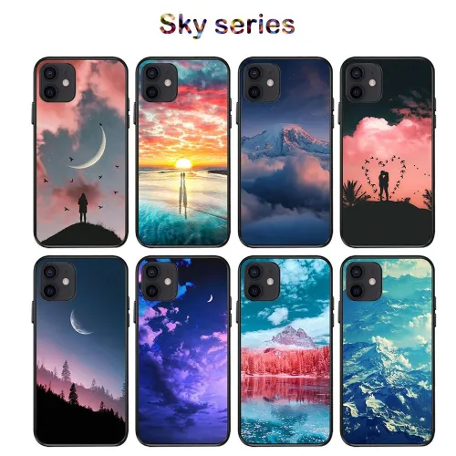 Fashion Landscape Sky Moon Phone Case