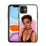 Fashion Black Girl Phone Case