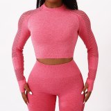 Women Hollow Seamless Yoga suits Jogging Suits Tracksuits Tracksuit Outfits 776677