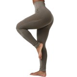 Women Seamless High Waist  Stretchy Athletic Leggings Yoga Pants 777687