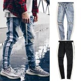 Men's Big Hole High Street Jeans Pant Pants