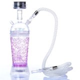 protable shisha led hookah set with different patterns colorful smoking gargets