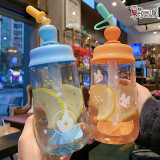 Fashion Cartoon Transparent Portable Cute Cups