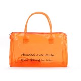 Women Fashion Large Travel Cabin Tote Shoulder Transparent Handbags 169710