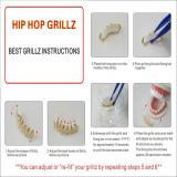 Women Men Hip Hop Teeth Cover Case Unisex Crystal Teeth Socket