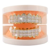 Hip Hop Cubic Zircon Dental Mouth Punk Tooth Socket BESG10314