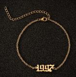 Fashion Stainless Year Anklet Anklets JL00112